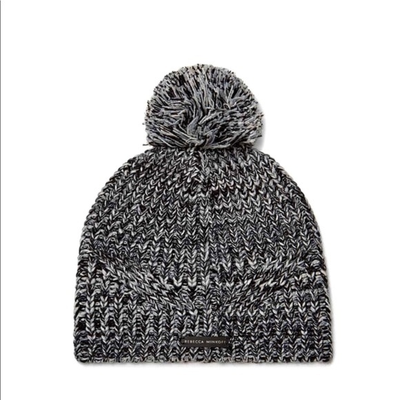 Rebecca Minkoff Marled Beanie & Armwear‎ Set NWT main image 7